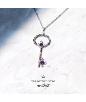 The Birthstone Magical Key Necklace The Birthstone Magical Key Necklace